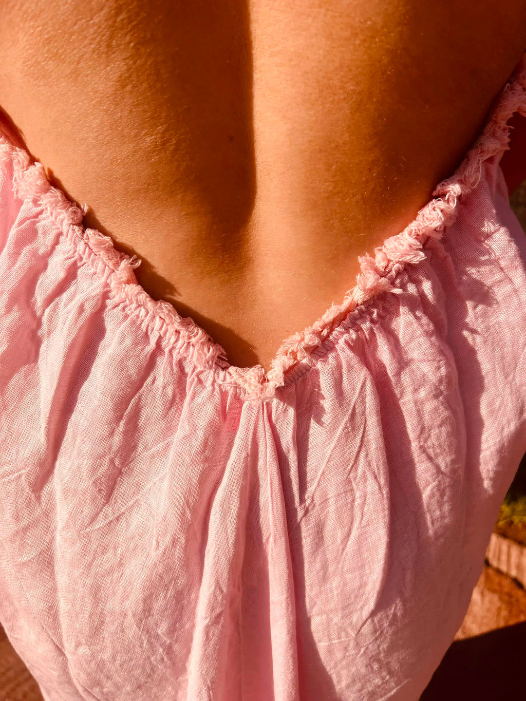 Robe Gaia - Lin Rose poudré