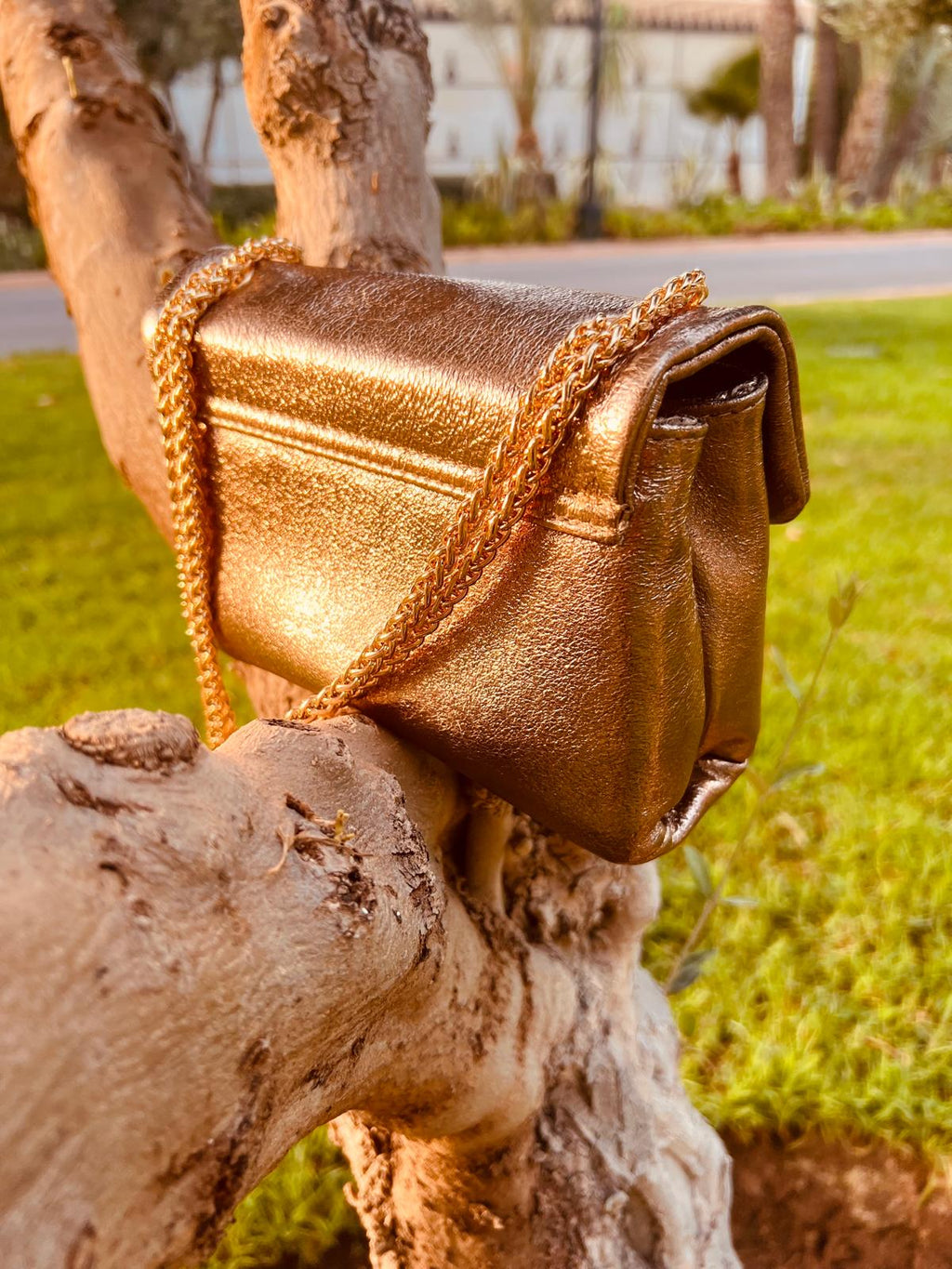 Sac Kate – Bronze Doré